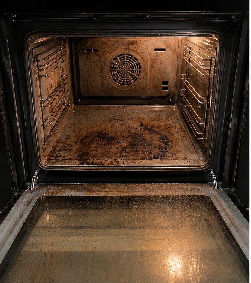 Before — Oven deep clean
