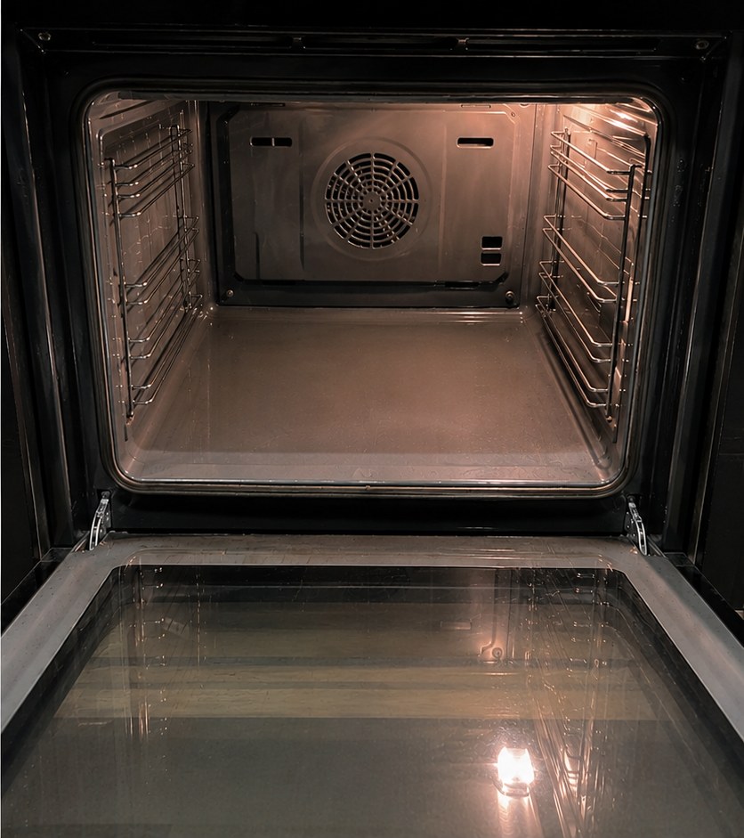 After — Oven deep clean