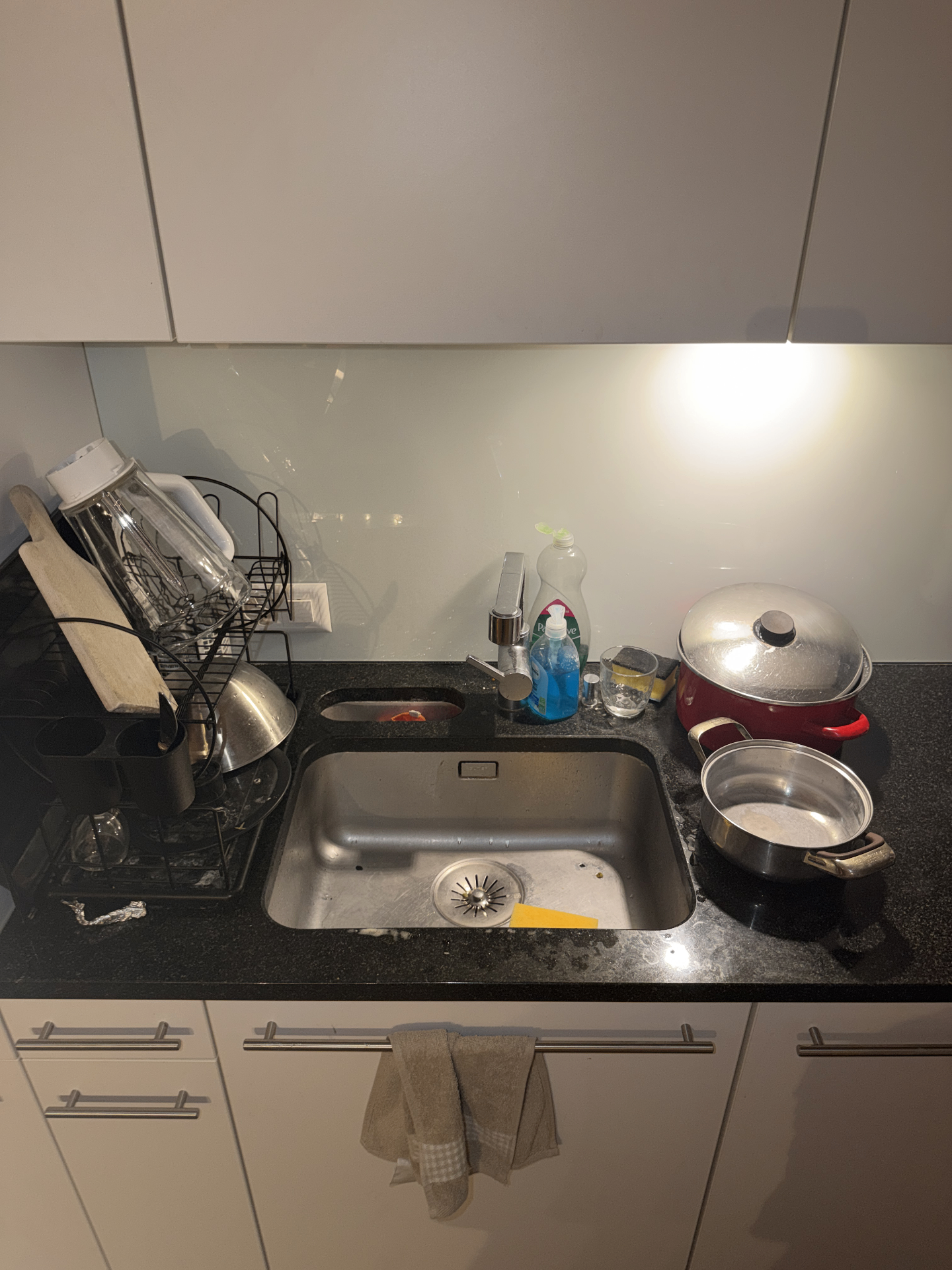 Kitchen sink — before — Deep Cleaning